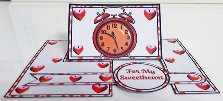 Valentines Bedtime Impossible Card by Pam Stubley