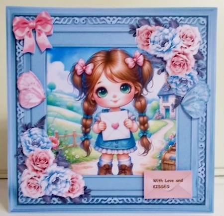 Little Letter Girl  Mini Kit by Pam Stubley