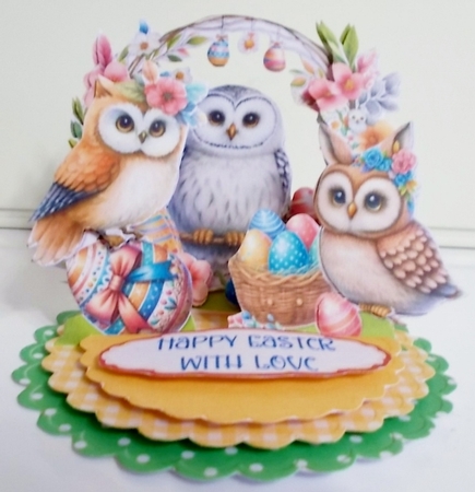 Celebration of Spring 19 Triple Easel by Pam Stubley