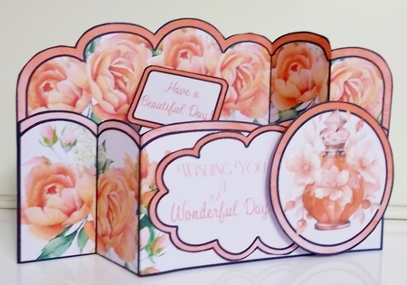 Peachy Birthday Wiper Card by Pam Stubley