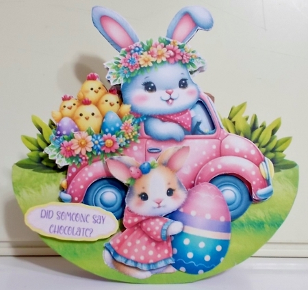 Peep Peep for Easter 1 XL Rocker Card  by Pam Stubley