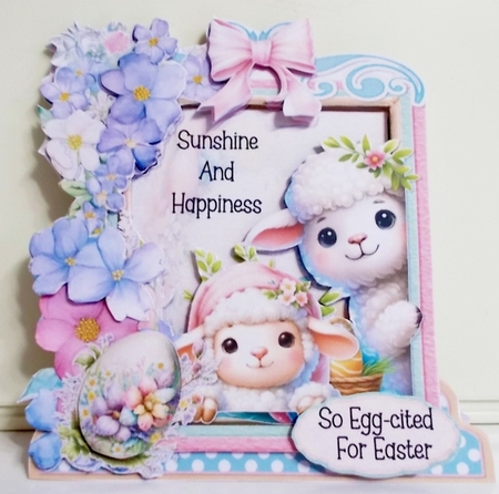 Peeping into Spring 6 XL Shaped Card Kit by Pam Stubley