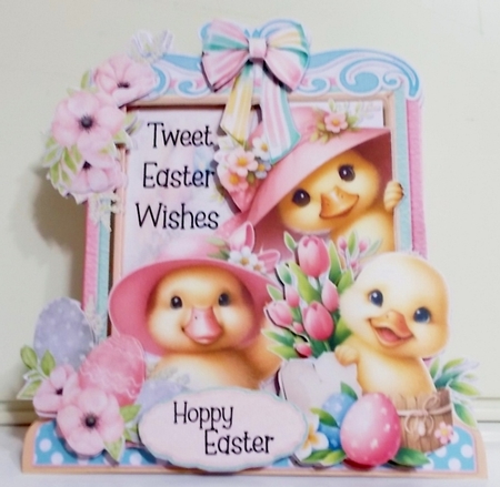Peeping into Spring 8 XL Shaped Card Kit by Pam Stubley