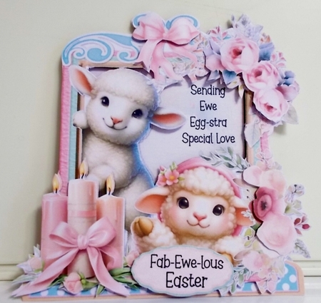 Peeping into Spring 9 XL Shaped Card Kit by Pam Stubley