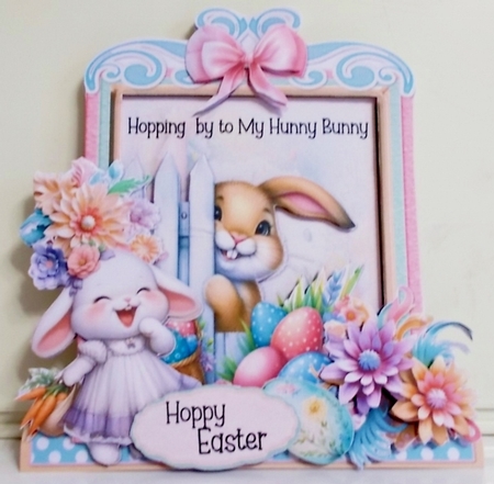 Peeping into Spring 10 XL Shaped Card Kit by Pam Stubley