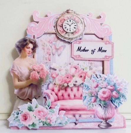 Mother of Mine 2 XL Shaped Card Kit by Pam Stubley