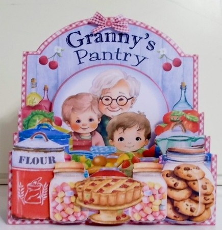 Grannys Pantry Diorama Card by Pam Stubley