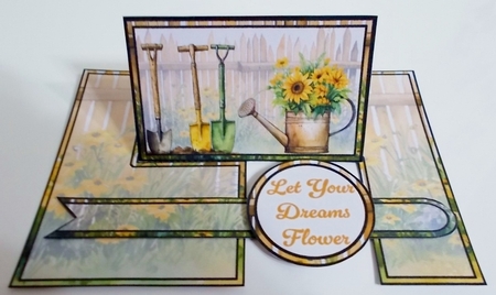 Gardeners Delight Impossible Card by Pam Stubley