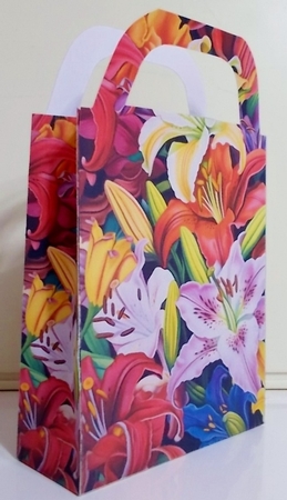 Lilies gift bag 14 by Pam Stubley