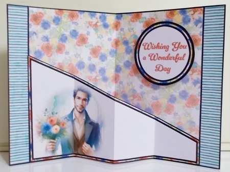 Flowers for You Diagonal Popout by Pam Stubley