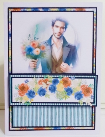 Flowers for You Diagonal Popout by Pam Stubley