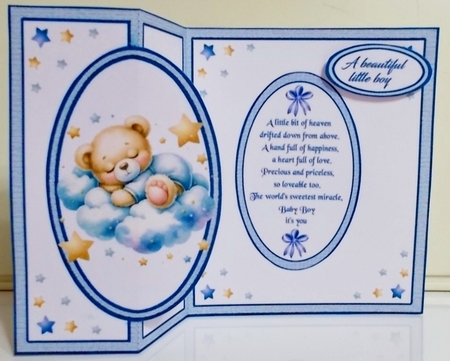 FB Sleeping bear (Blue) by Pam Stubley
