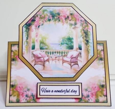 Octagon tent Summer gazebo by Pam Stubley