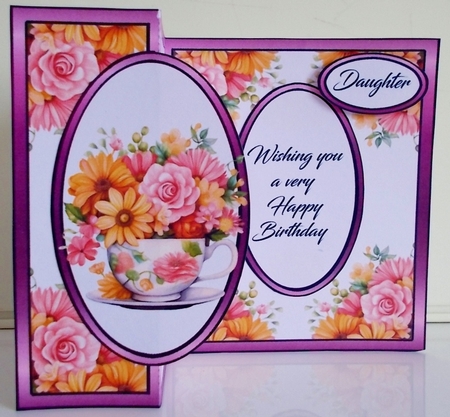 FBG Floral teacup by Pam Stubley