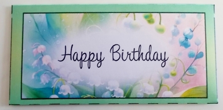 May Birth Flower Money Wallet by Pam Stubley