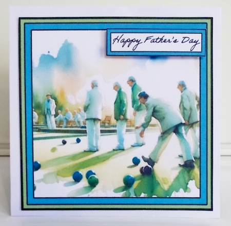 A Morning Game of Bowls Twist and Pop Card by Pam Stubley