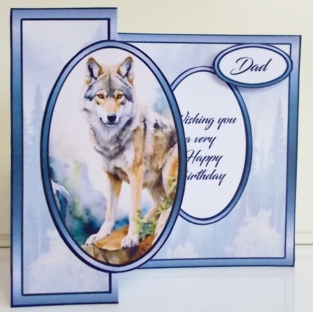 FBG Lone wolf by Pam Stubley