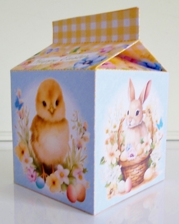 Easter Milk Box Cartons by Pam Stubley