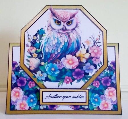 Octagon tent Lifes a hoot by Pam Stubley