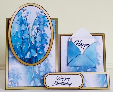 Side stepper Bluebells by Pam Stubley