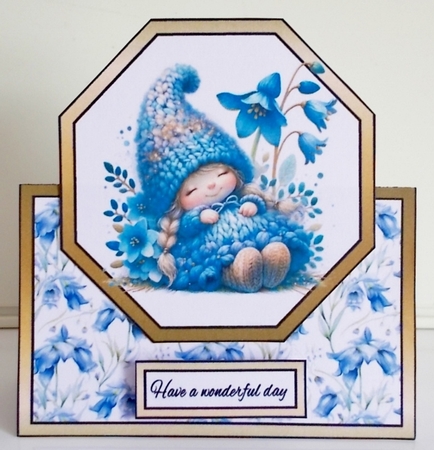 Octagon tent Bluebell fairy by Pam Stubley