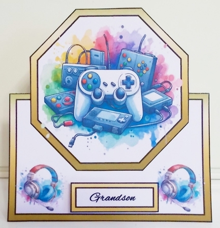 Octagon tent Gaming by Pam Stubley