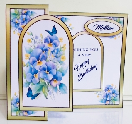 FBA Pale blue pansies by Pam Stubley