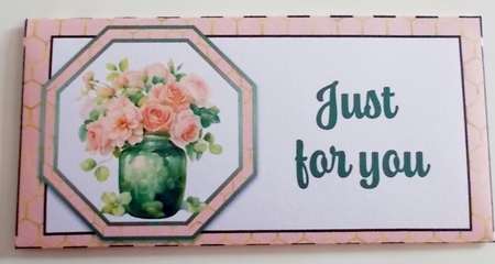 A Rosy Posy Money Wallet by Pam Stubley