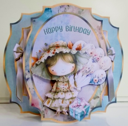 Double Pop Out Birthday Card - suitable for both adults and children by Pam Stubley