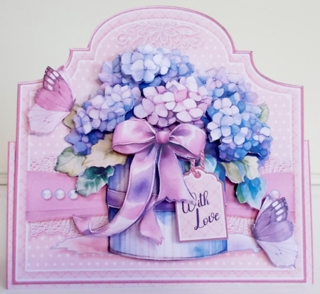 Flower Box Tent Card Kit-4 by Pam Stubley