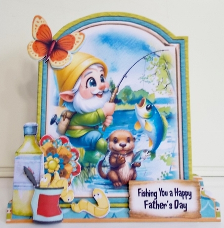 Gnome Fishing Here! 2 by Pam Stubley