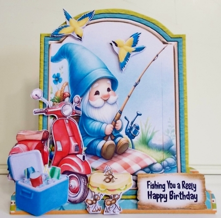 Gnome Fishing Here! 6 by Pam Stubley