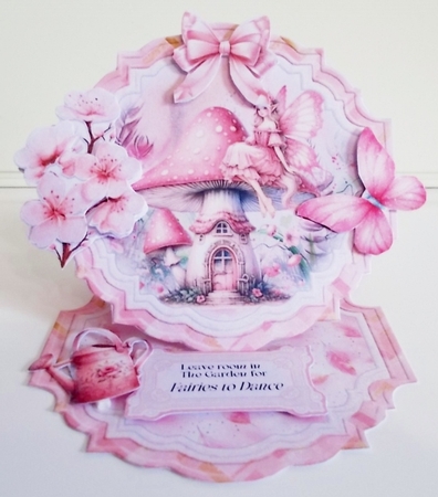 Once Upon a Fairytale 2 Shaped Easel by Pam Stubley