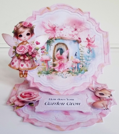 Once Upon a Fairytale 6 Shaped Easel by Pam Stubley