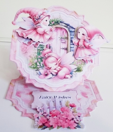 Once Upon a Fairytale 7 Shaped Easel by Pam Stubley