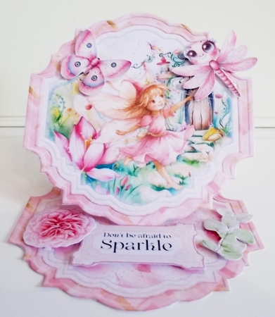Once Upon a Fairytale 8 Shaped Easel by Pam Stubley