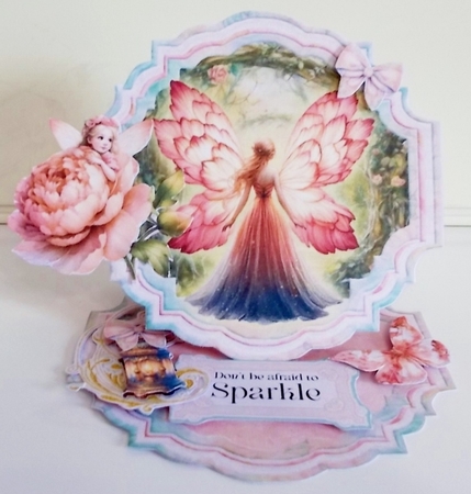 Once Upon a Fairytale 12 Shaped Easel by Pam Stubley
