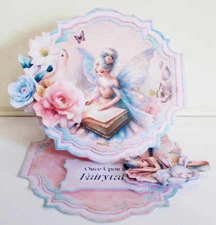 Once Upon a Fairytale 13 Shaped Easel by Pam Stubley