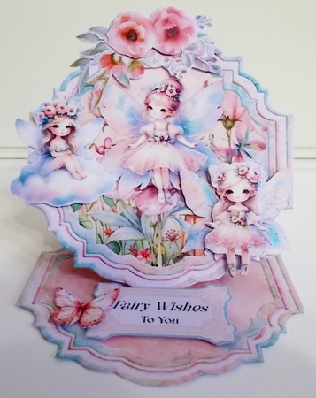 Once Upon a Fairytale 20 Shaped Easel by Pam Stubley