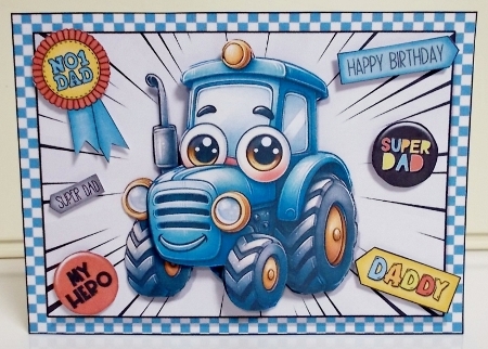 DADDY and ME 5x7 Mini Kit-4 by Pam Stubley