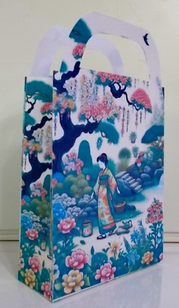 Oriental gift bag 1 by Pam Stubley