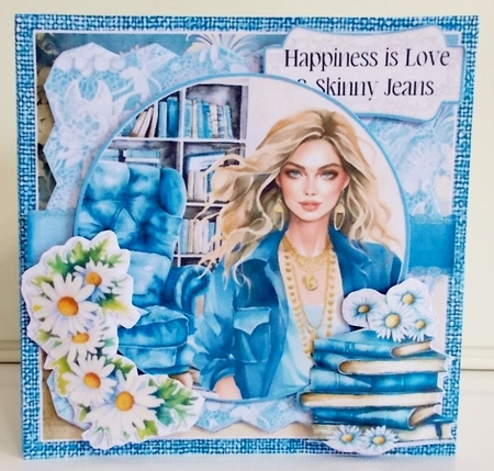 Denim & Lace 12 6x6 Simply Cards  by Pam Stubley