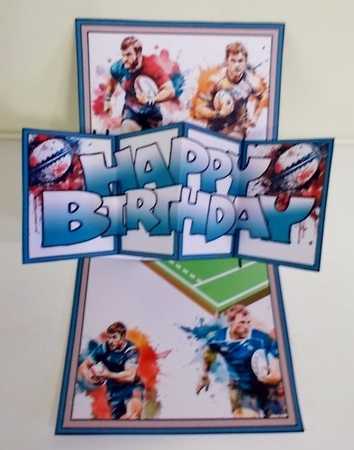 Twist & pop Rugby by Pam Stubley