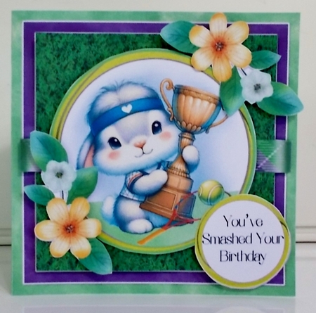 Game, Set & Match 4 6x6 Simply Cards  by Pam Stubley