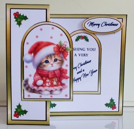 FB Christmas Kitty by Pam Stubley