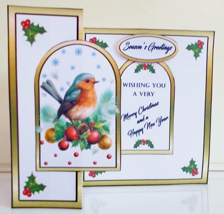 FB Robin and berries by Pam Stubley