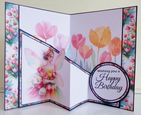 Tulip Fairy Diagonal Popout Kit by Pam Stubley