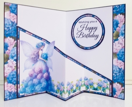 Hydrangea Fairy Diagonal Popout Kit by Pam Stubley