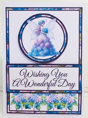 Hydrangea Fairy Diagonal Popout Kit by Pam Stubley