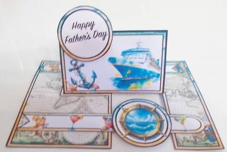 World Cruise Impossible Card by Pam Stubley